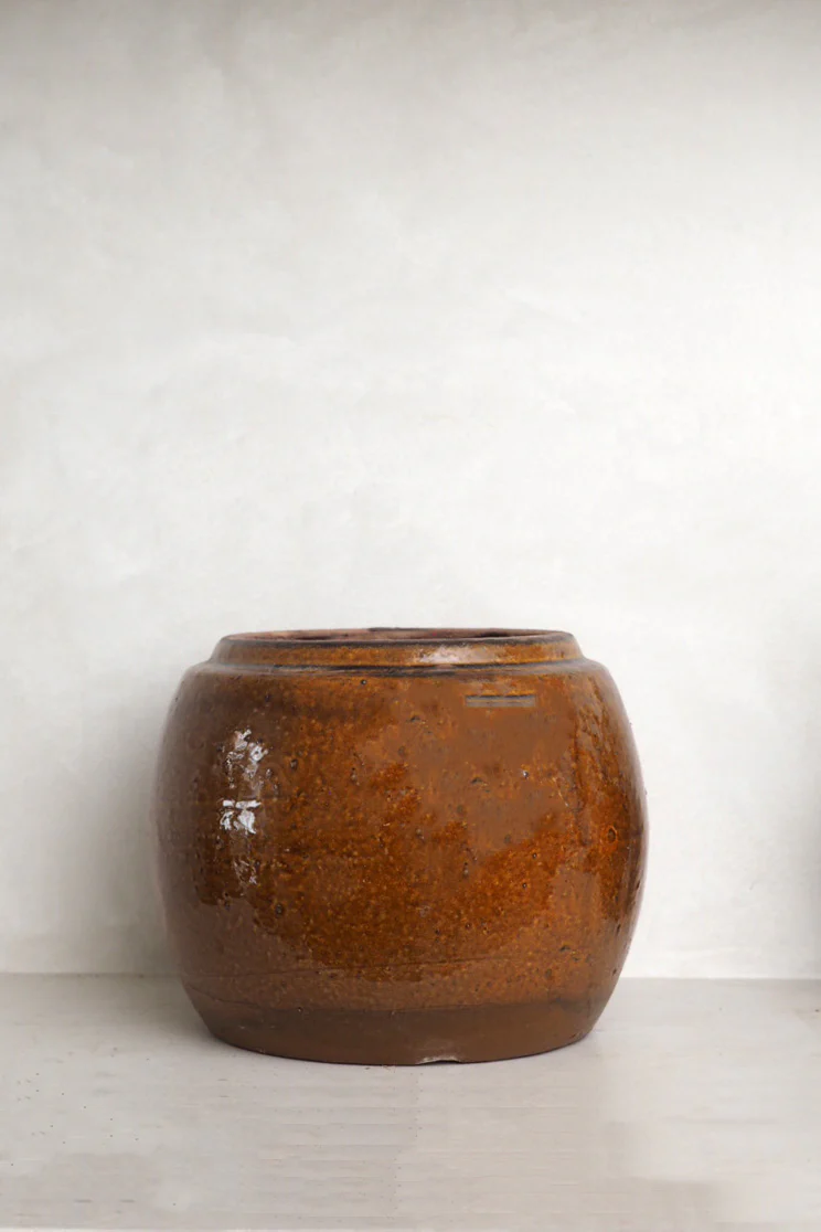 Berit krukken, brun ø 22 cm