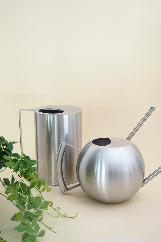 Stainless steel, rund vandkande - Image 5